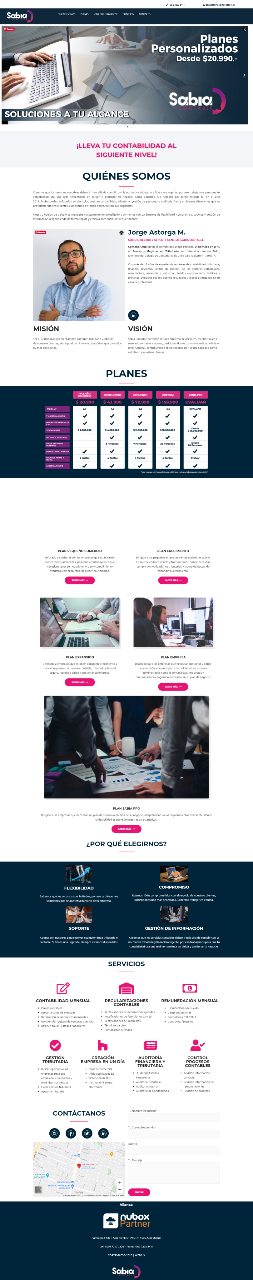 Proyecto para Sabia contable